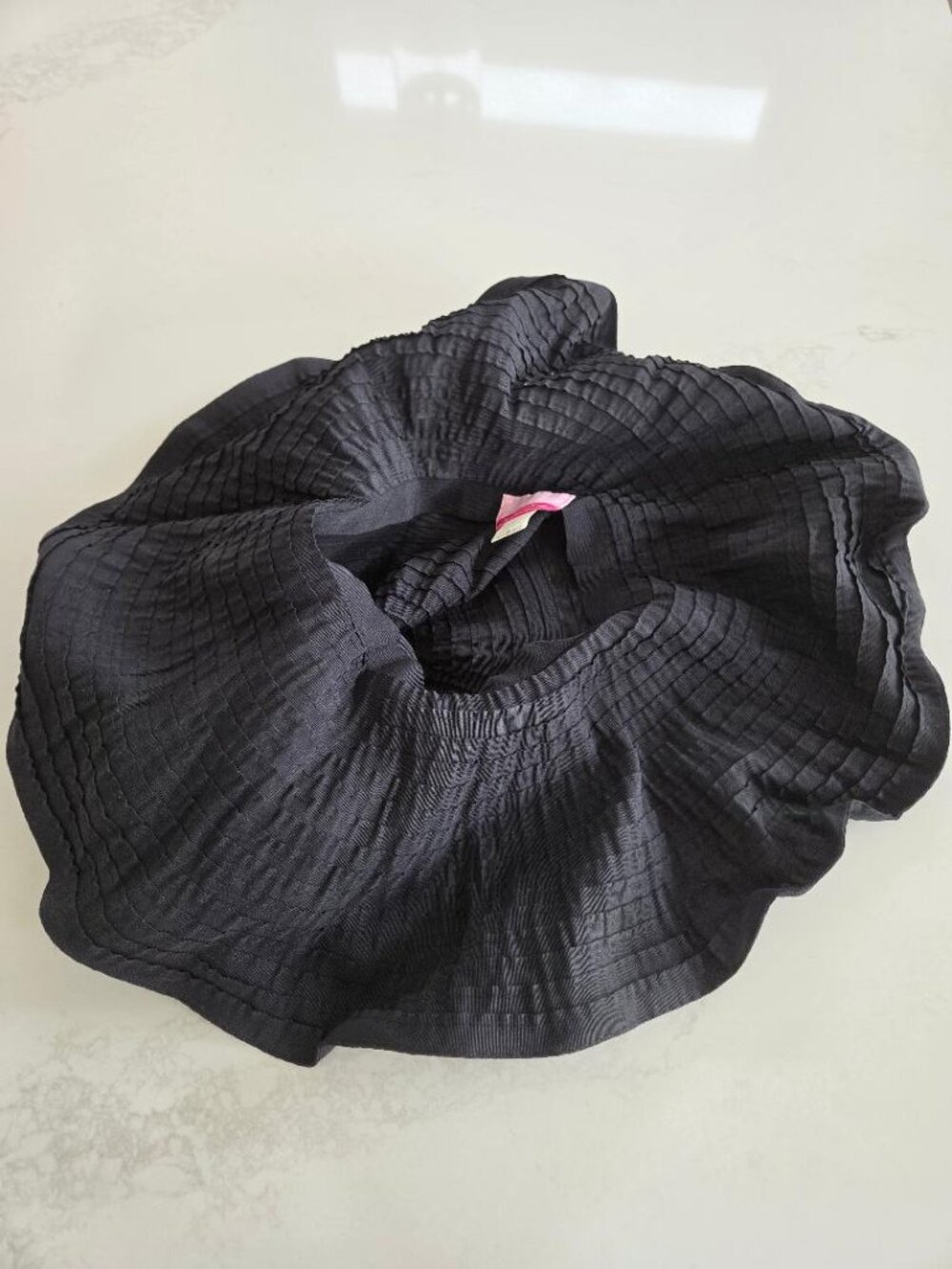 Scala Black Wide 21.5" Brim All Stretch Flexible Styling Options Hat - Picture 2 of 4